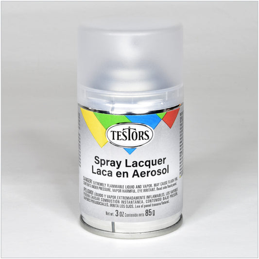 Testors 1260T - Flat-Finish Spray Coating / Fixative (3 oz) - MrMuffin'sTrains