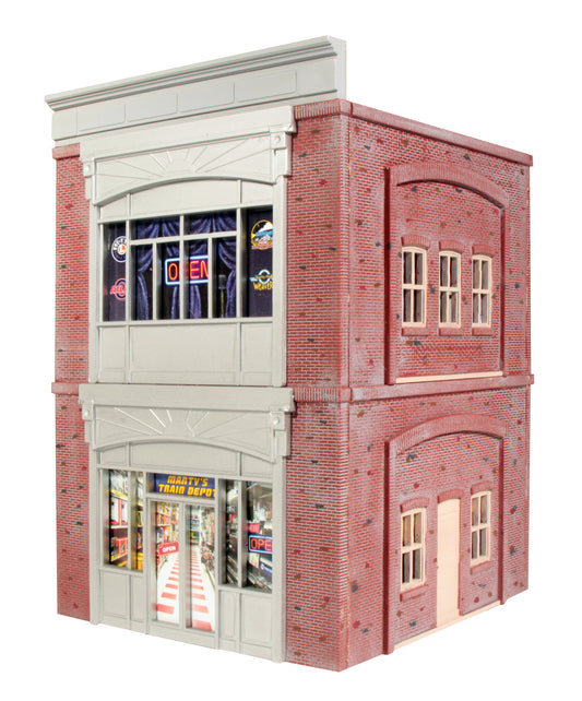 Ameri-Towne #865 - Marty’s Train Depot Kit - MrMuffin'sTrains