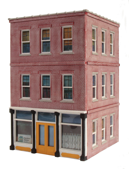 Ameri-Towne #875 - Lou’s Cafe Kit - MrMuffin'sTrains