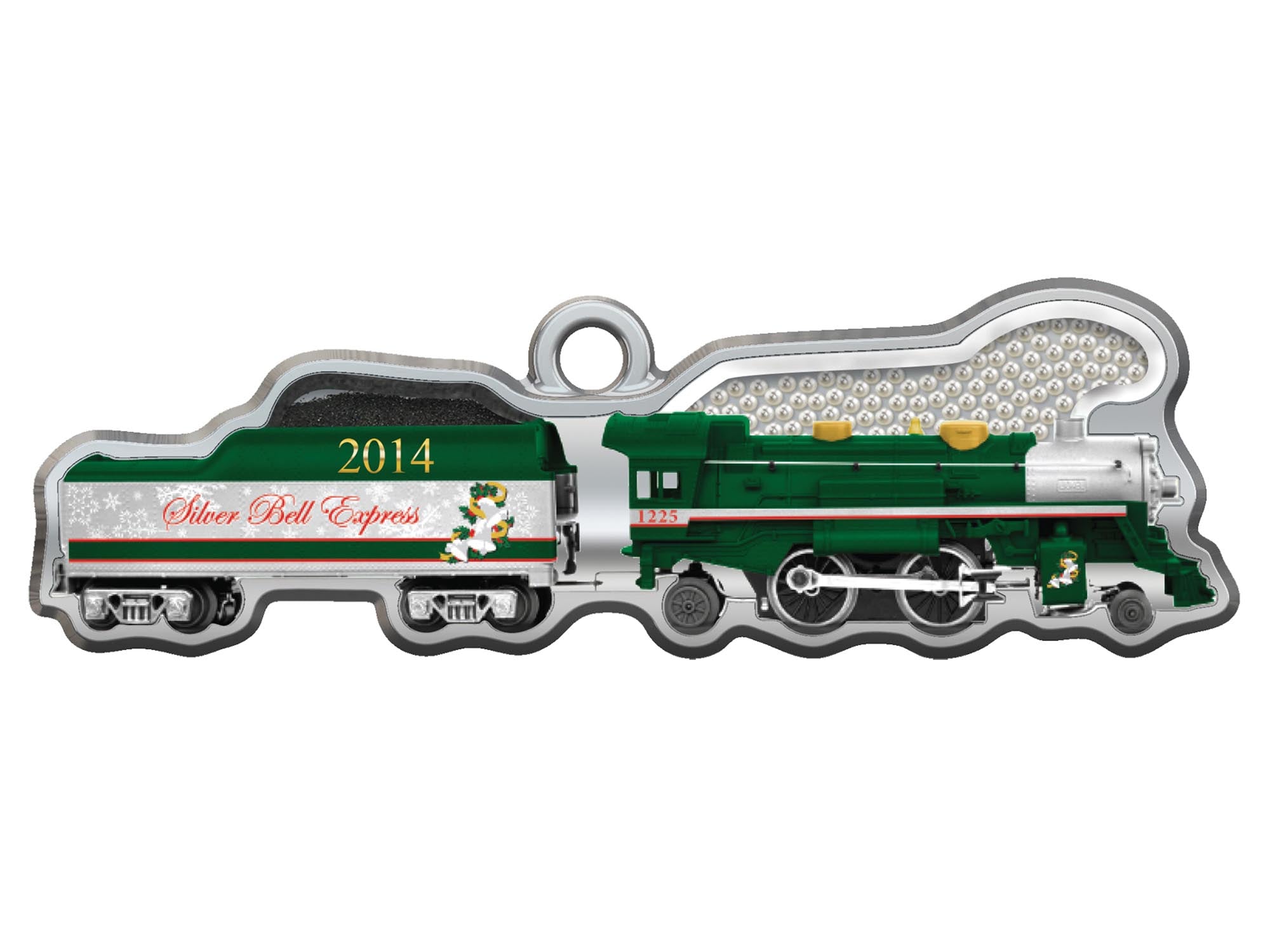 Lionel 9-22026 - Silver Bell Express Annual Keepsake Ornament