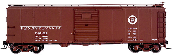 Atlas O 9756 - X-29 40' Steel Box Car "Pennsylvania" - Custom Run for Middle Division (2-Rail)