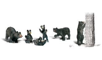 Woodland Scenics A2737 - Black Bears