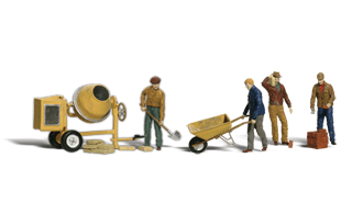 Woodland Scenics A2753 - Masonry Workers - MrMuffin'sTrains