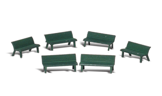 Woodland Scenics A2758 - Park Benches - MrMuffin'sTrains