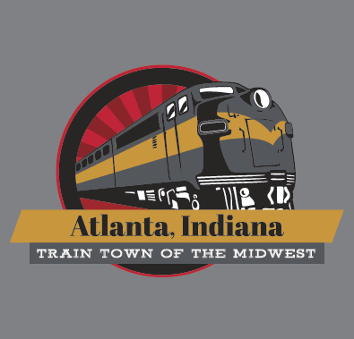 Hooded Sweatshirt - "Atlanta, Indiana" Adult