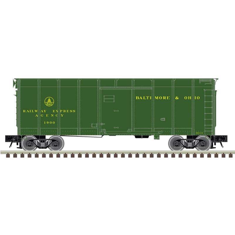Atlas O 3007906 - 40' Wagon Top Box Car "Baltimore & Ohio" (REA) 