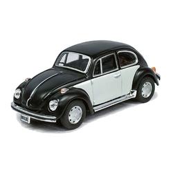 Atlas O 3009937 - VW Beetle (Matte Black/White) 1/43 