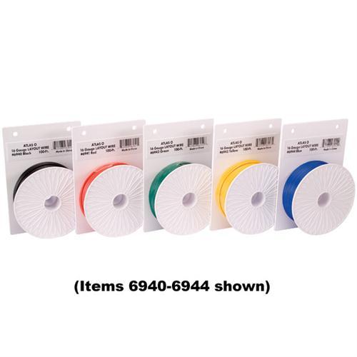 Atlas O 6940-6944 - 16 Gauge Heavy Duty Wire 100' 