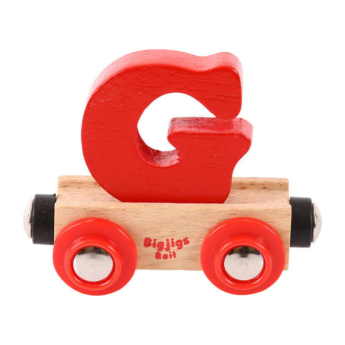 BigJigs BR107 - Rail Name Letter G (Colors Vary) - MrMuffin'sTrains