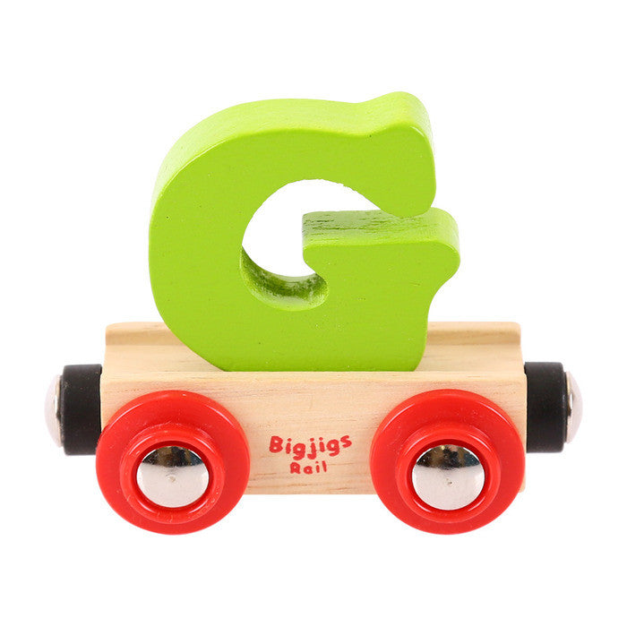 BigJigs BR107 - Rail Name Letter G (Colors Vary) - MrMuffin'sTrains