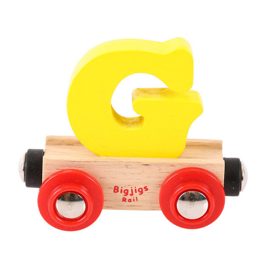BigJigs BR107 - Rail Name Letter G (Colors Vary) - MrMuffin'sTrains
