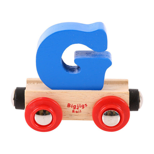BigJigs BR107 - Rail Name Letter G (Colors Vary) - MrMuffin'sTrains