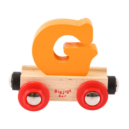 BigJigs BR107 - Rail Name Letter G (Colors Vary) - MrMuffin'sTrains