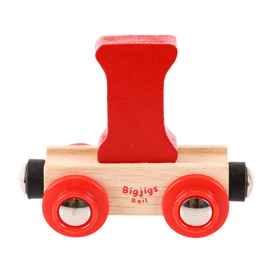 BigJigs BR109 - Rail Name Letter I (Colors Vary) - MrMuffin'sTrains