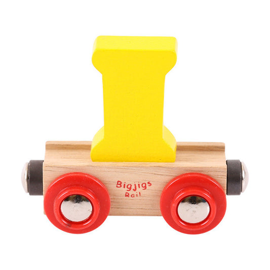 BigJigs BR109 - Rail Name Letter I (Colors Vary) - MrMuffin'sTrains