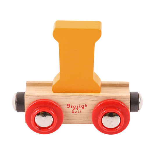BigJigs BR109 - Rail Name Letter I (Colors Vary) - MrMuffin'sTrains