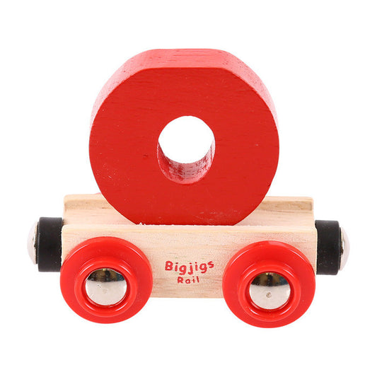 BigJigs BR115 - Rail Name Letter O (Colors Vary) - MrMuffin'sTrains