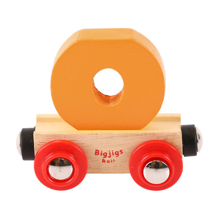BigJigs BR115 - Rail Name Letter O (Colors Vary) - MrMuffin'sTrains