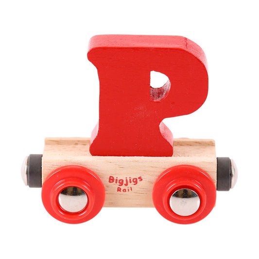 BigJigs BR116 - Rail Name Letter P (Colors Vary) - MrMuffin'sTrains