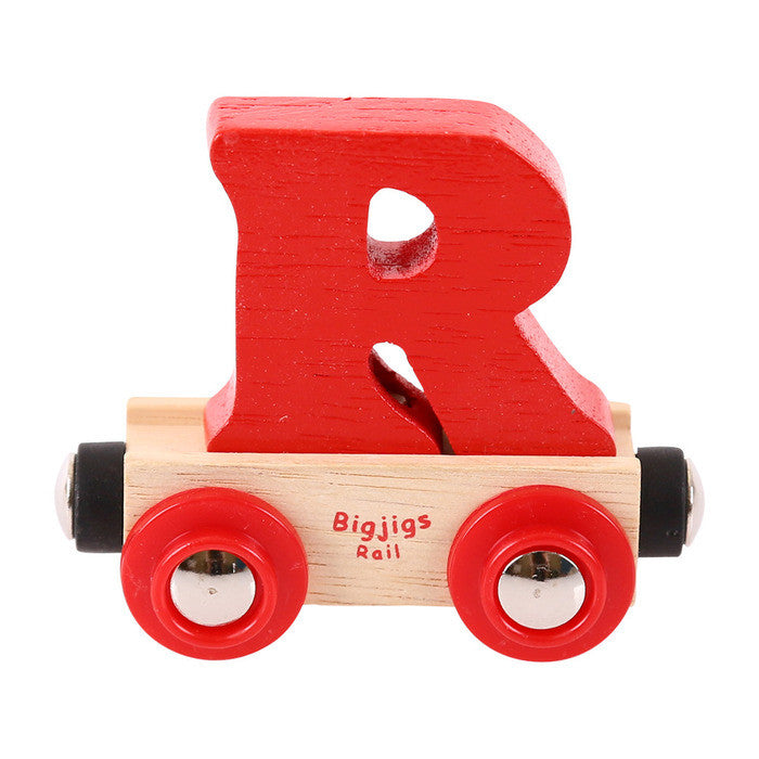 BigJigs BR118 - Rail Name Letter R (Colors Vary)