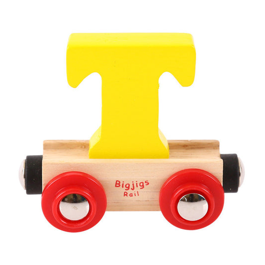 BigJigs BR120 - Rail Name Letter T (Colors Vary) - MrMuffin'sTrains