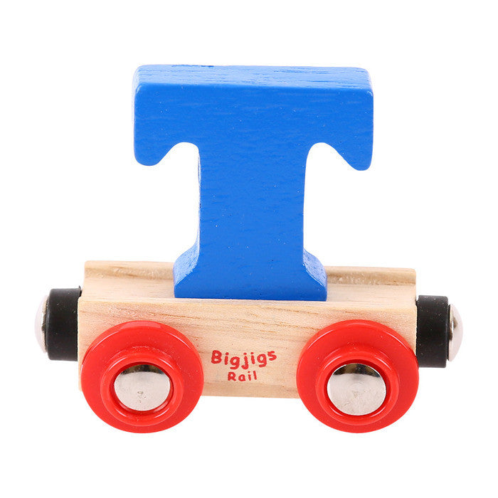 BigJigs BR120 - Rail Name Letter T (Colors Vary) - MrMuffin'sTrains