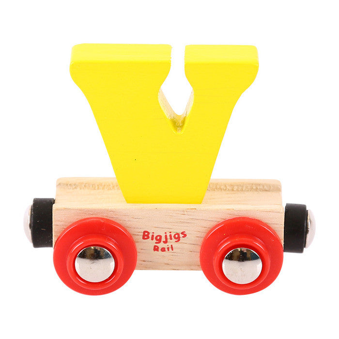 BigJigs BR122 - Rail Name Letter V (Colors Vary) - MrMuffin'sTrains