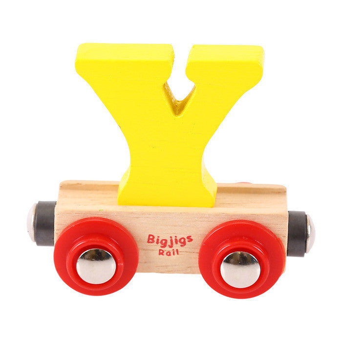 BigJigs BR125 - Rail Name Letter Y (Colors Vary) - MrMuffin'sTrains
