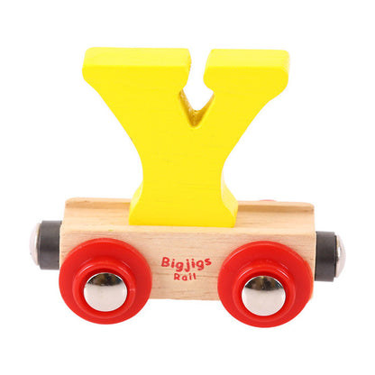 BigJigs BR125 - Rail Name Letter Y (Colors Vary) - MrMuffin'sTrains