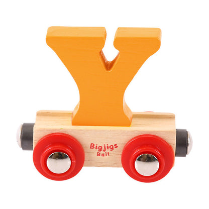 BigJigs BR125 - Rail Name Letter Y (Colors Vary) - MrMuffin'sTrains