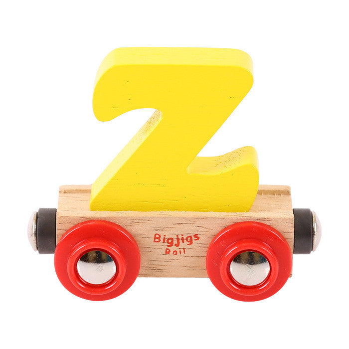 BigJigs BR126 - Rail Name Letter Z (Colors Vary) - MrMuffin'sTrains