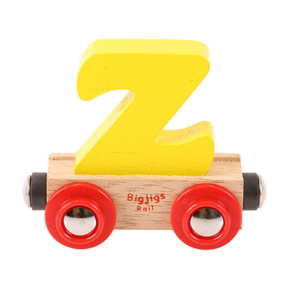 BigJigs BR126 - Rail Name Letter Z (Colors Vary) - MrMuffin'sTrains