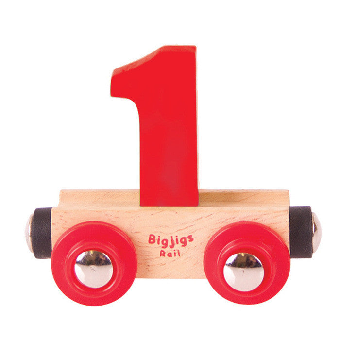BigJigs BR131 - Rail Name No.1 (Colors Vary) - MrMuffin'sTrains