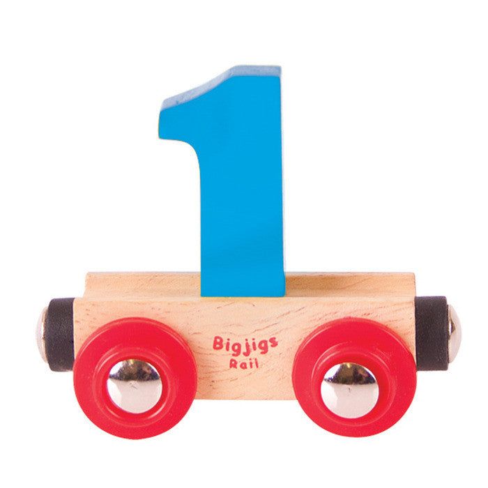 BigJigs BR131 - Rail Name No.1 (Colors Vary) - MrMuffin'sTrains