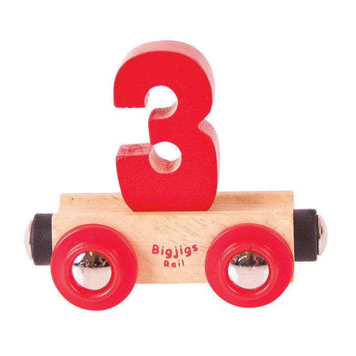 BigJigs BR133 - Rail Name No.3 (Colors Vary) - MrMuffin'sTrains