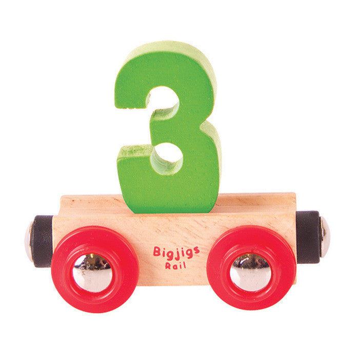 BigJigs BR133 - Rail Name No.3 (Colors Vary) - MrMuffin'sTrains