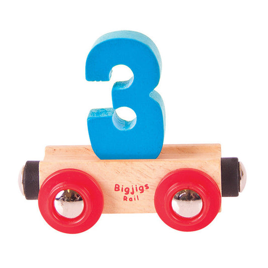 BigJigs BR133 - Rail Name No.3 (Colors Vary) - MrMuffin'sTrains