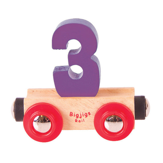BigJigs BR133 - Rail Name No.3 (Colors Vary) - MrMuffin'sTrains