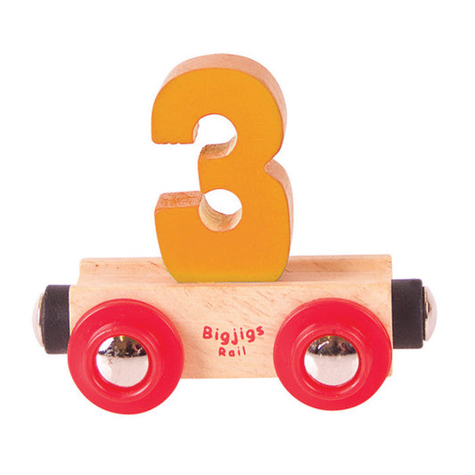 BigJigs BR133 - Rail Name No.3 (Colors Vary) - MrMuffin'sTrains