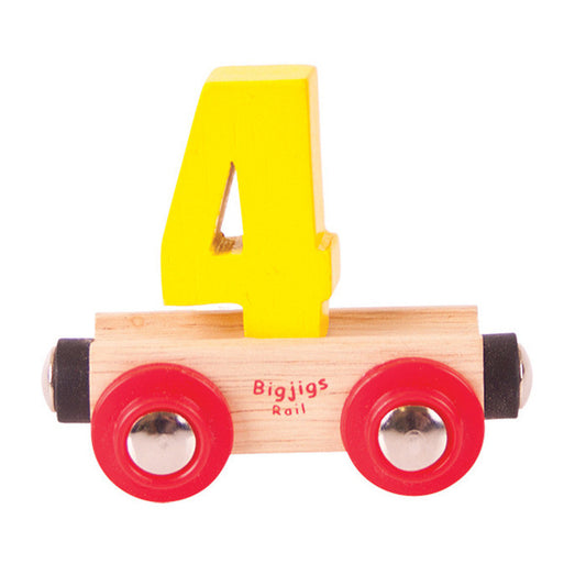 BigJigs BR134 - Rail Name No.4 (Colors Vary) - MrMuffin'sTrains