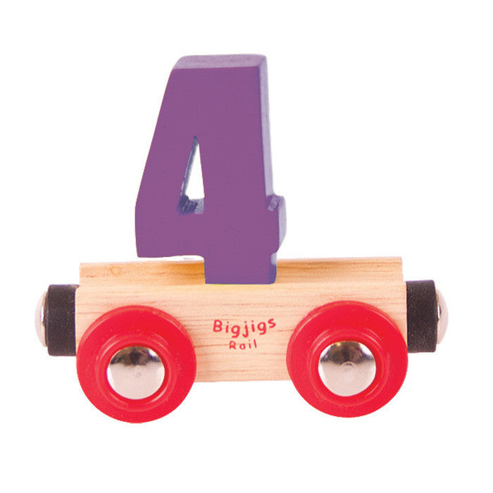 BigJigs BR134 - Rail Name No.4 (Colors Vary) - MrMuffin'sTrains