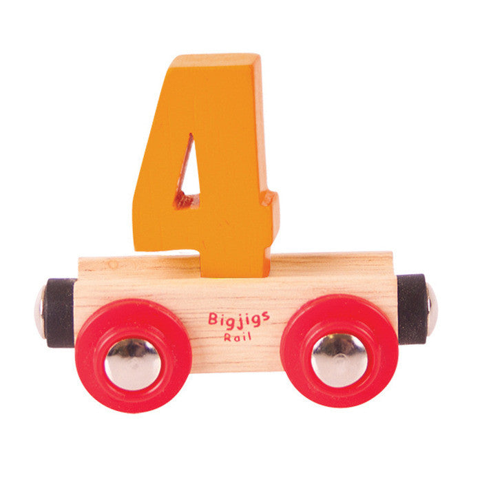 BigJigs BR134 - Rail Name No.4 (Colors Vary) - MrMuffin'sTrains