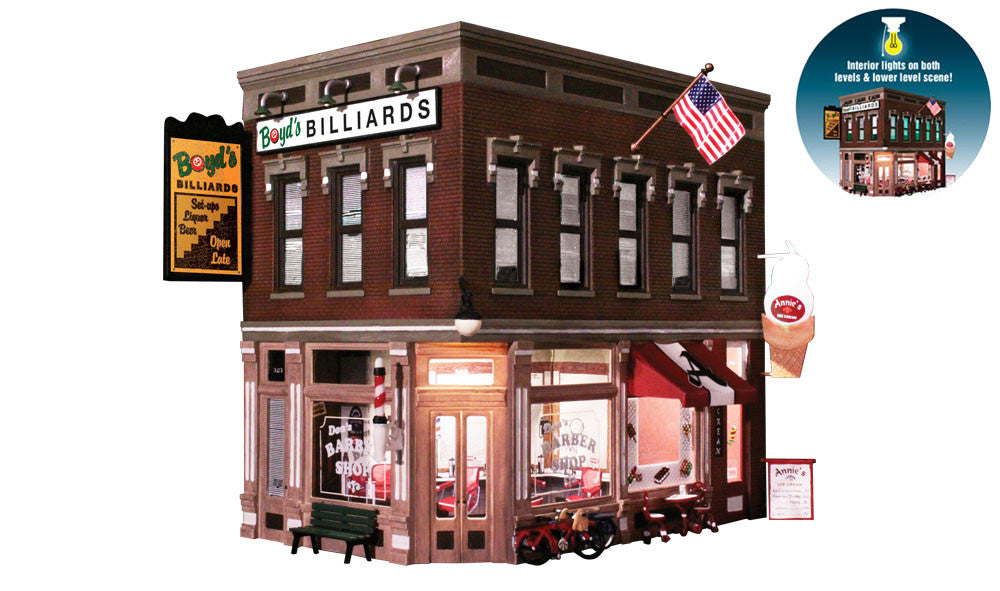 Woodland Scenics BR5844 - Corner Emporium – MrMuffin'sTrains