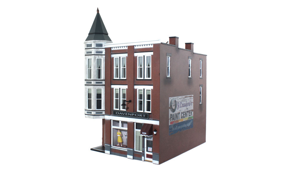 Woodland Scenics BR5847 - Davenports Department Store - MrMuffin'sTrains