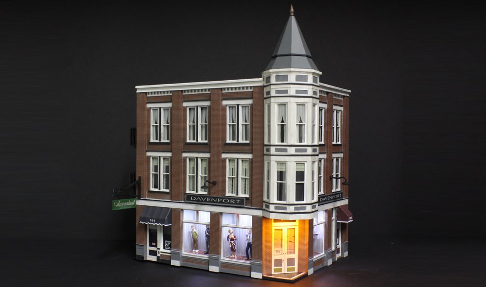 Woodland Scenics BR5847 - Davenports Department Store - MrMuffin'sTrains