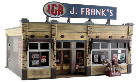Woodland Scenics BR5851 - J. Frank's Grocery - MrMuffin'sTrains