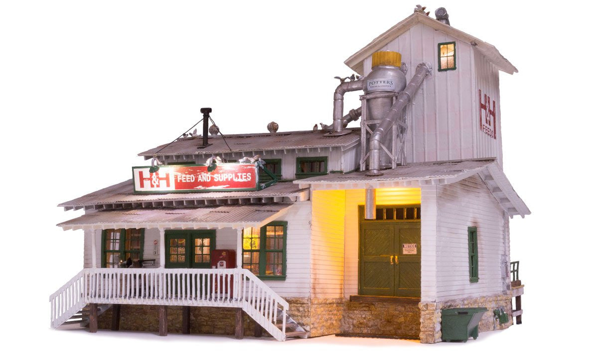 Woodland Scenics BR5859 - H&H Feed Mill