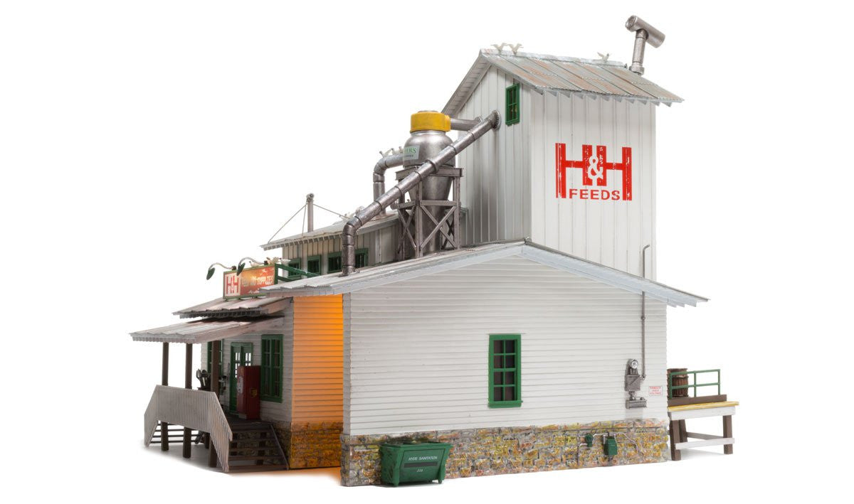 Woodland Scenics BR5859 - H&H Feed Mill