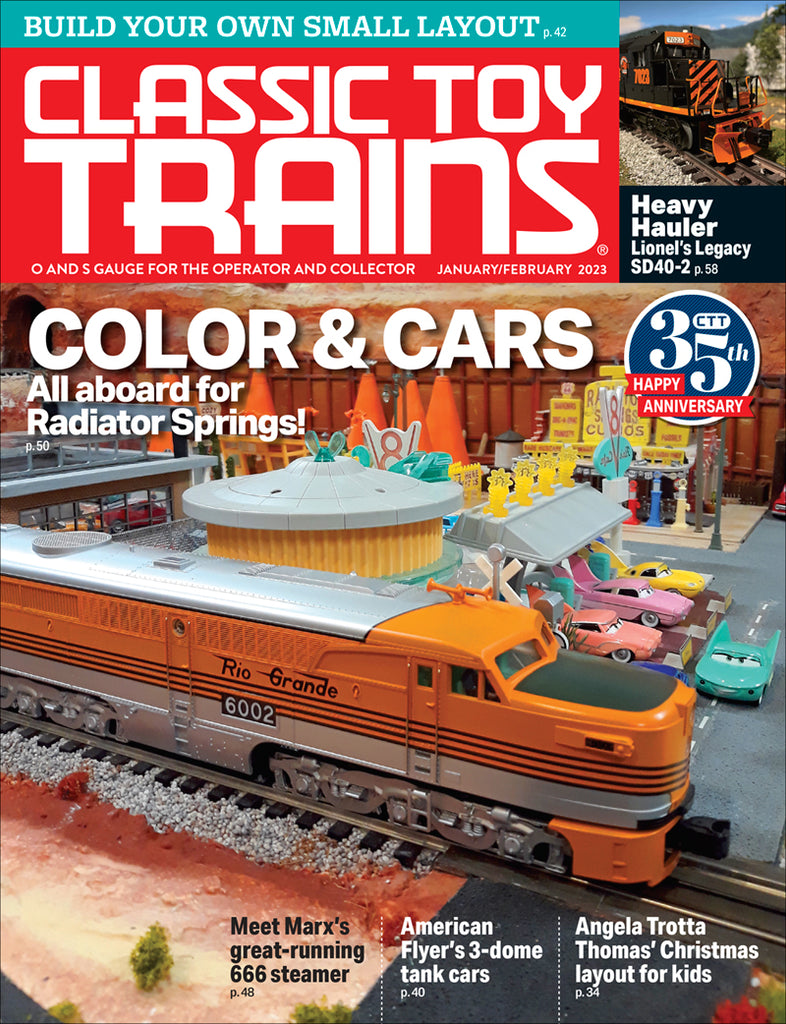 Classic Toy Trains Magazine Issue 01 Jan/Feb 2023
