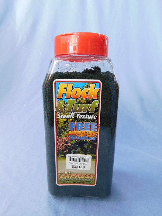 Scenic Express EX815B - Dark Forest Green Fine - 32 oz. - MrMuffin'sTrains